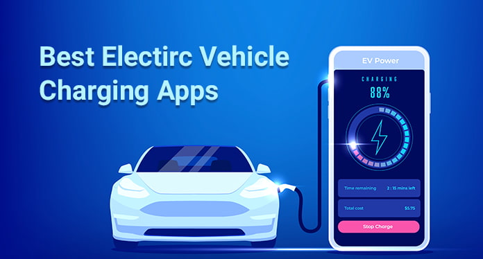 Electric vehicle charging apps